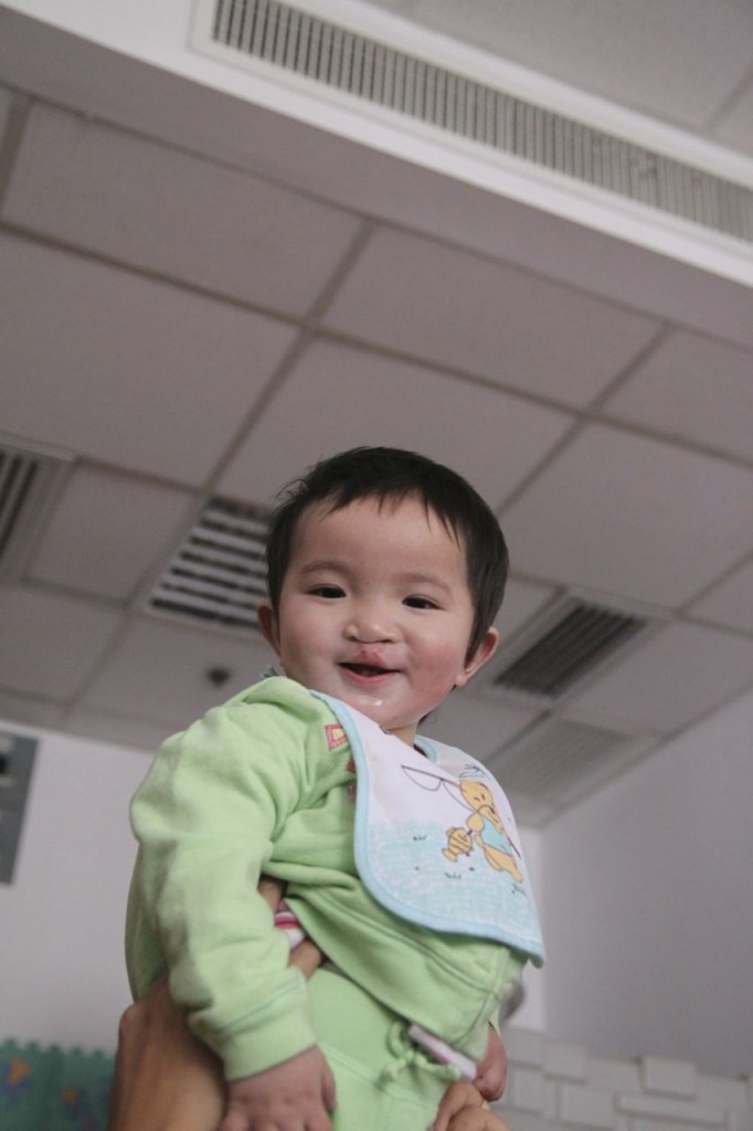 Happy baby